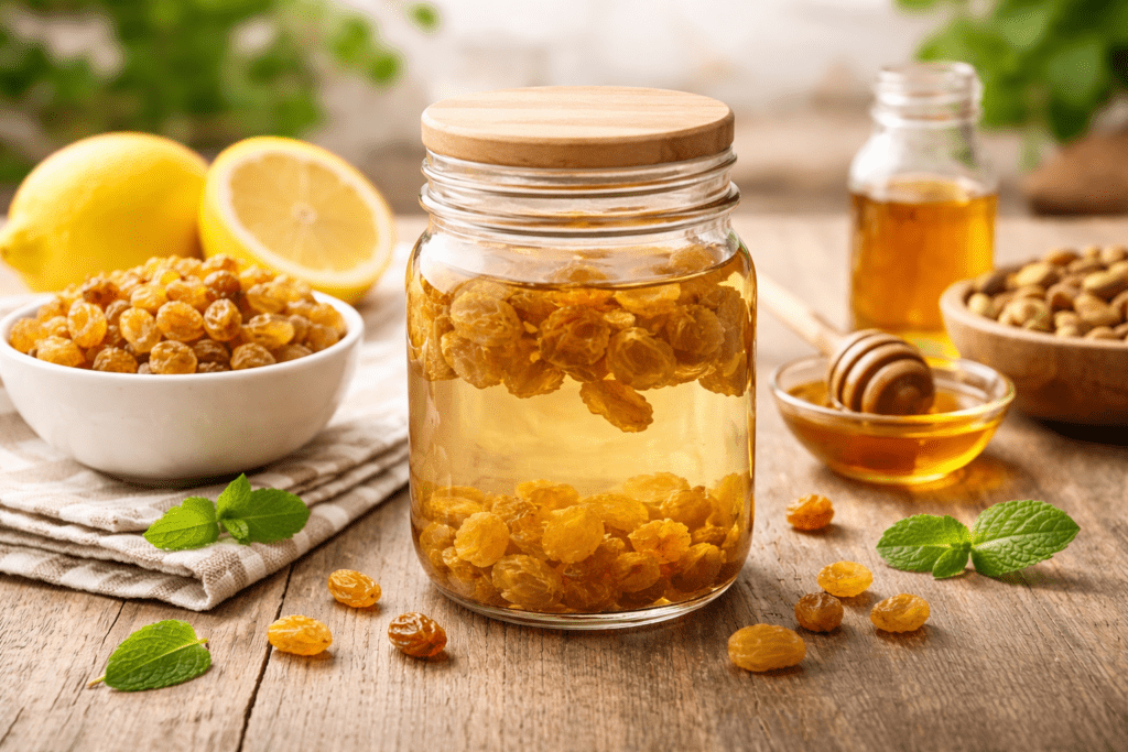 Benefits of Drinking Soaked Raisins Water