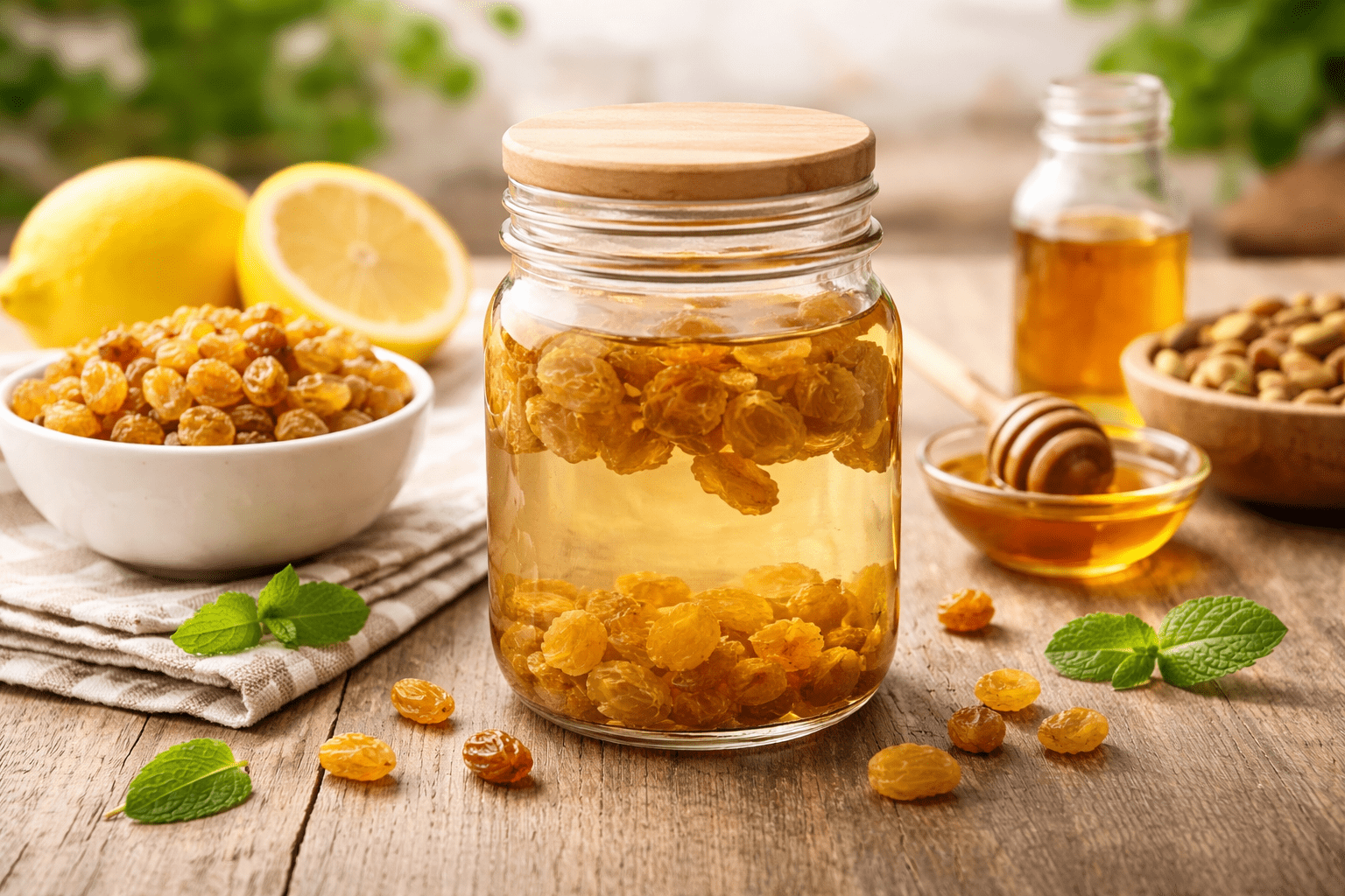 Benefits of Drinking Soaked Raisins Water