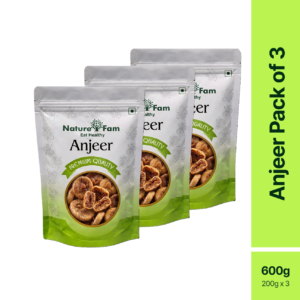 Naturefam Anjeer Pack of 3x200g (600g)