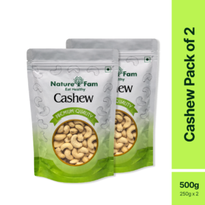 Naturefam Cashew Pack of 2x250g (500g)