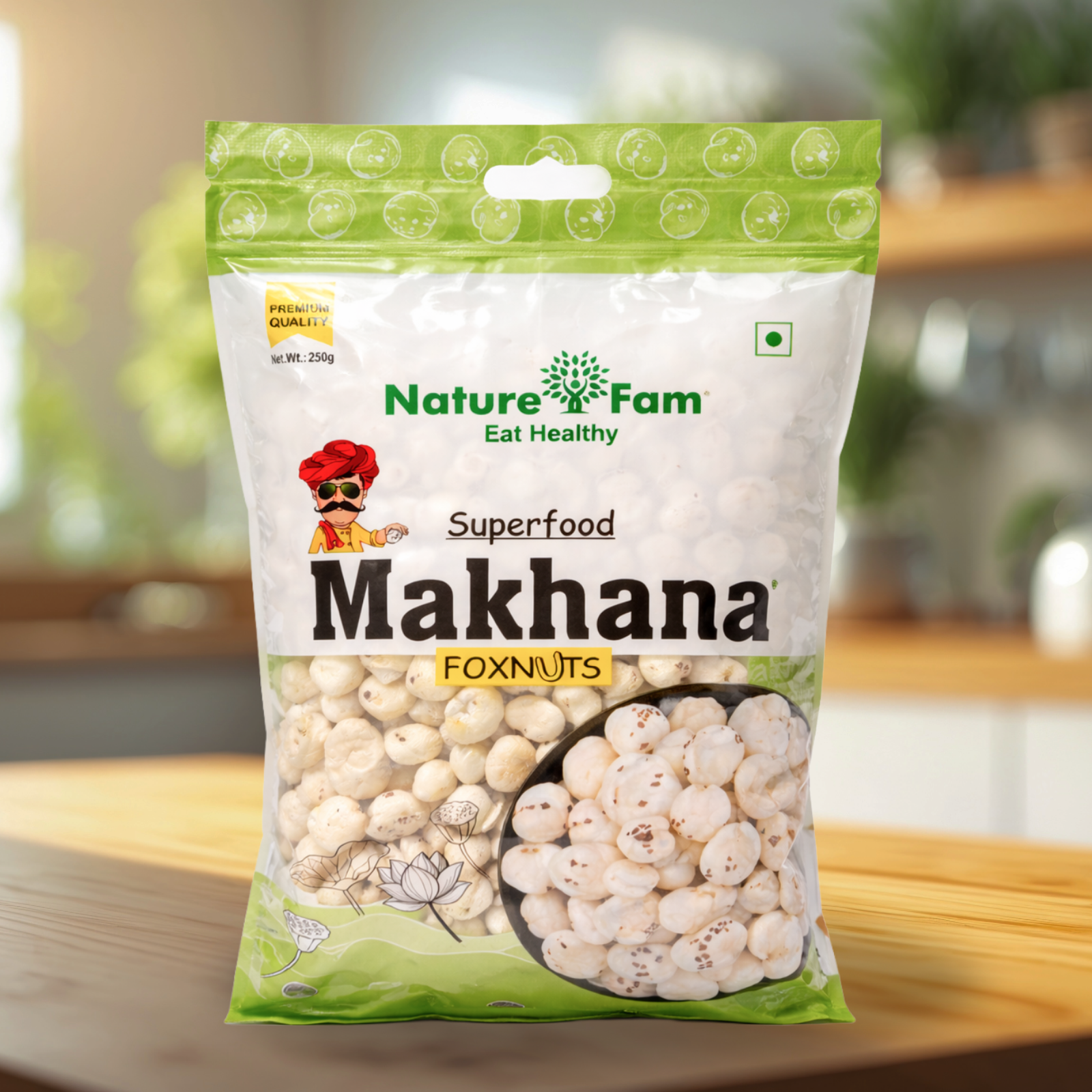 Naturefam Buy Premium Phool Makhana 250gm | Best Price Online