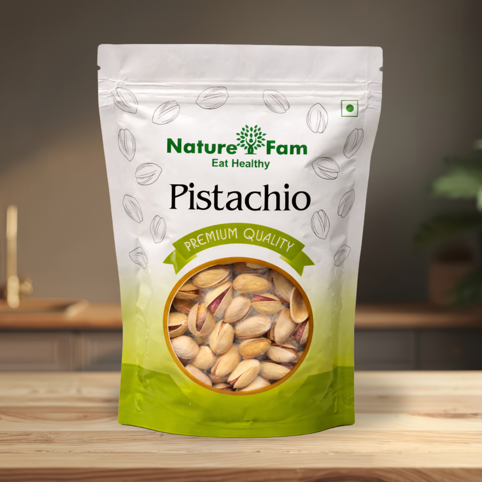 Naturefam Premium Pistachios – 200 gram (Pista) | Naturefam Dry Fruits