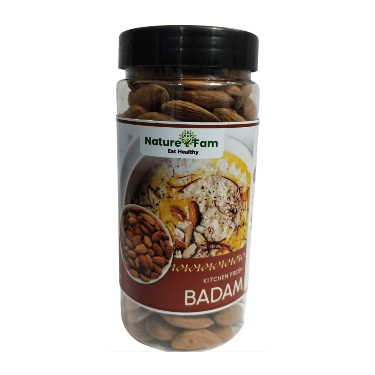 Naturefam Kitchen Fresh Almonds – 200g Jar