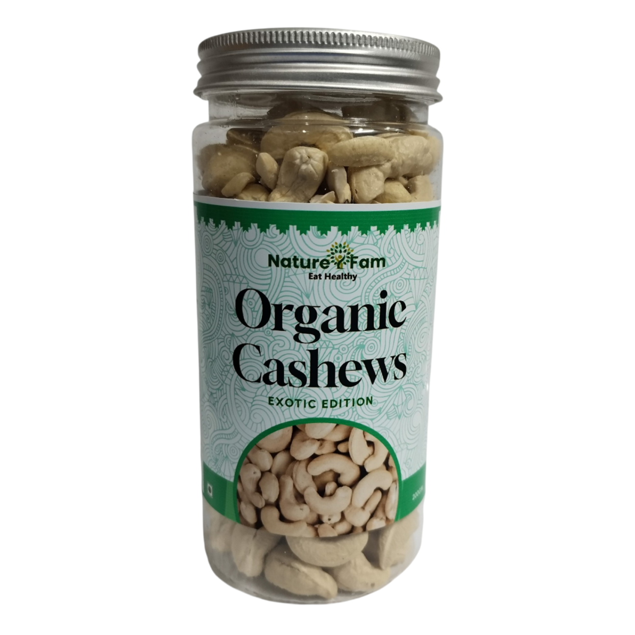 Naturefam Exotic Edition Organic Cashew – 200g Jar