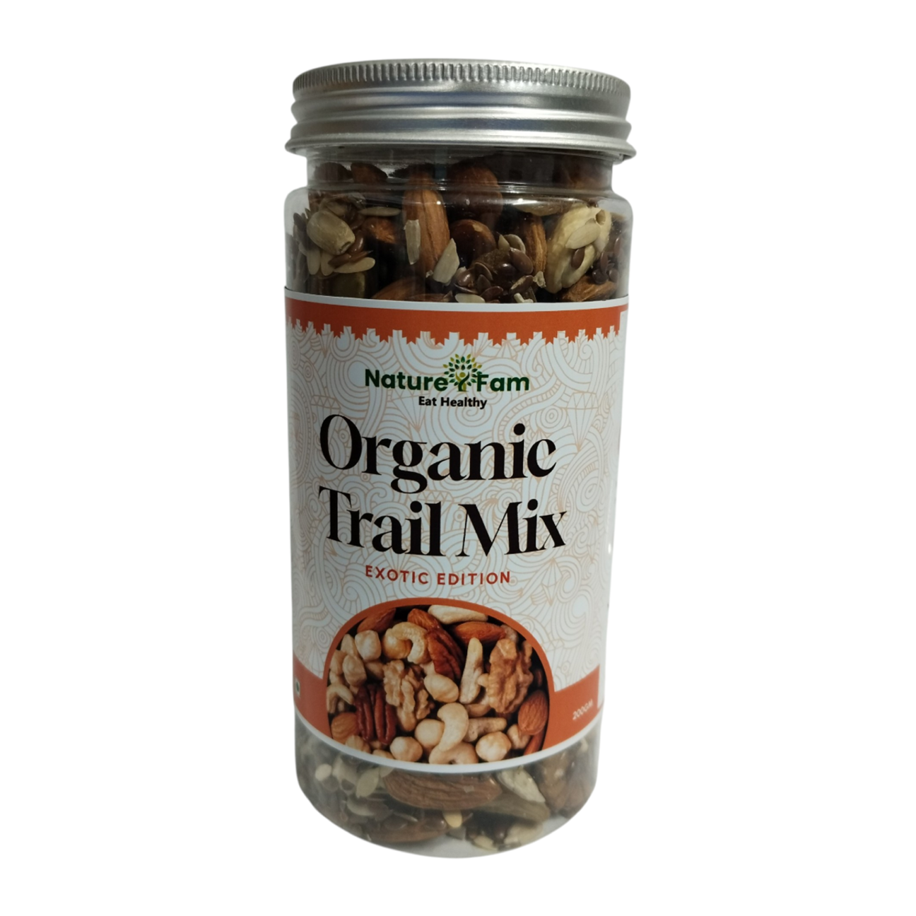 Naturefam Exotic Edition Organic Dry Fruit Mix – 200g Jar
