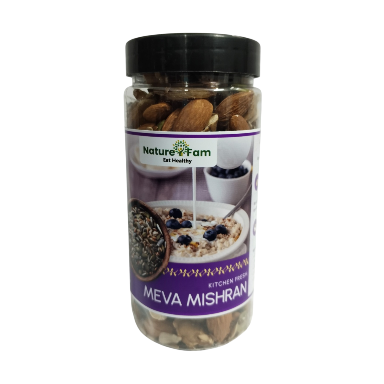 Naturefam Kitchen Fresh Dry Fruit Mix – 200g Jar