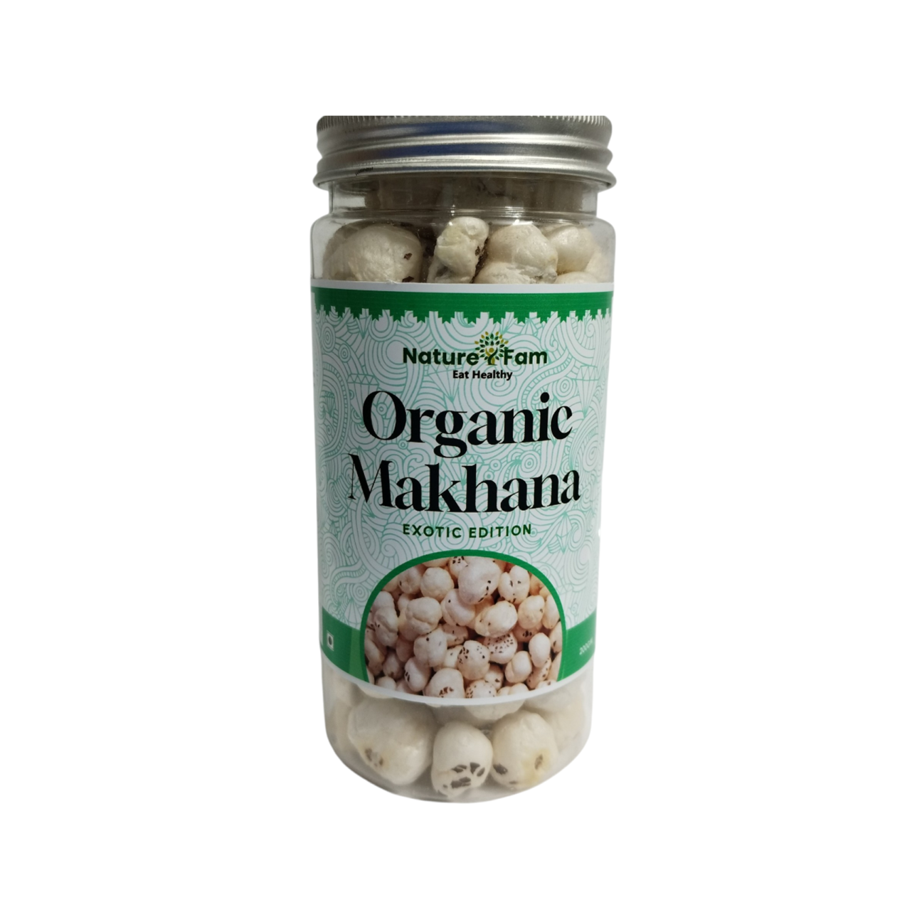 Naturefam Exotic Edition Organic Phool Makhana – 200g Jar