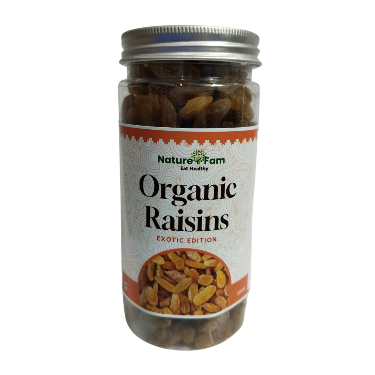 Naturefam Exotic Edition Organic Raisins – 200g Jar