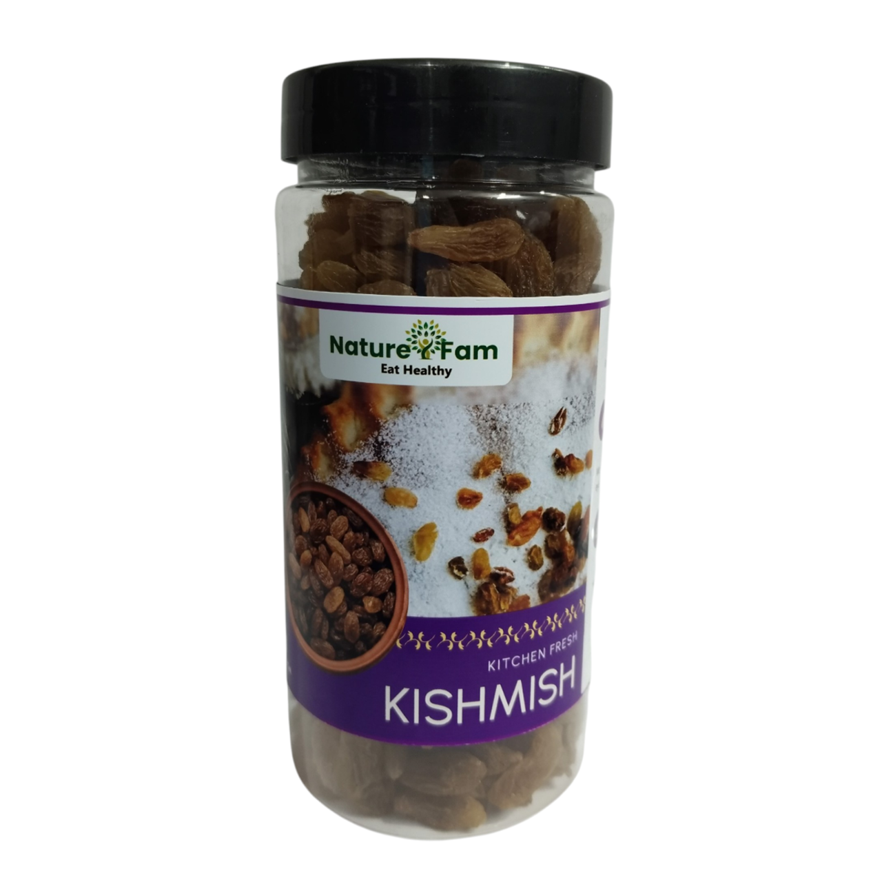Naturefam Kitchen Fresh Raisins – 200g Jar