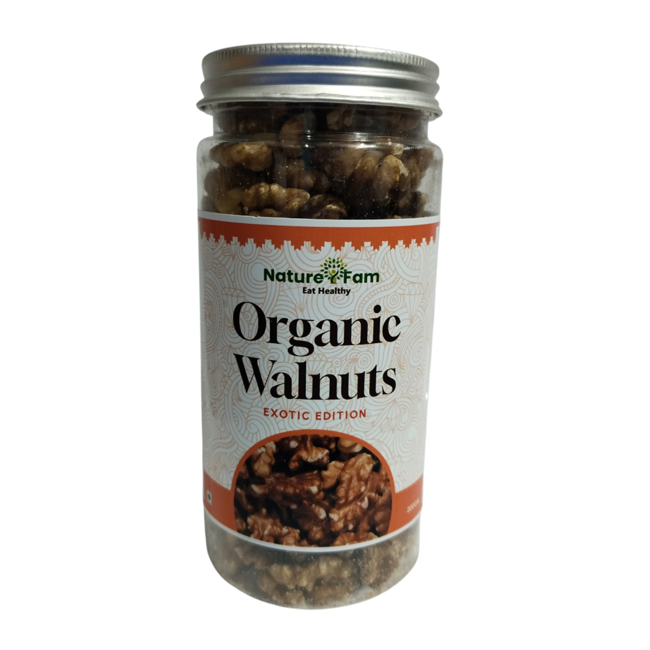 Naturefam Exotic Edition Organic Walnuts – 200g Jar