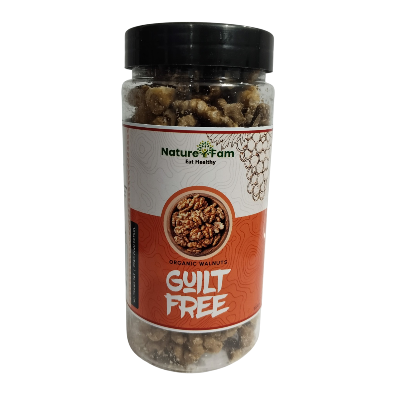 Naturefam Guilt-Free Walnuts – 200g Jar