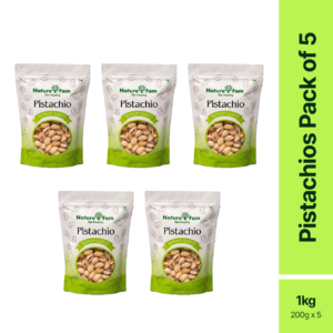 Naturefam Pistachios Pack of 5x200g (1kg)