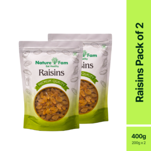 Naturefam Raisins Pack of 2x200g (400g)