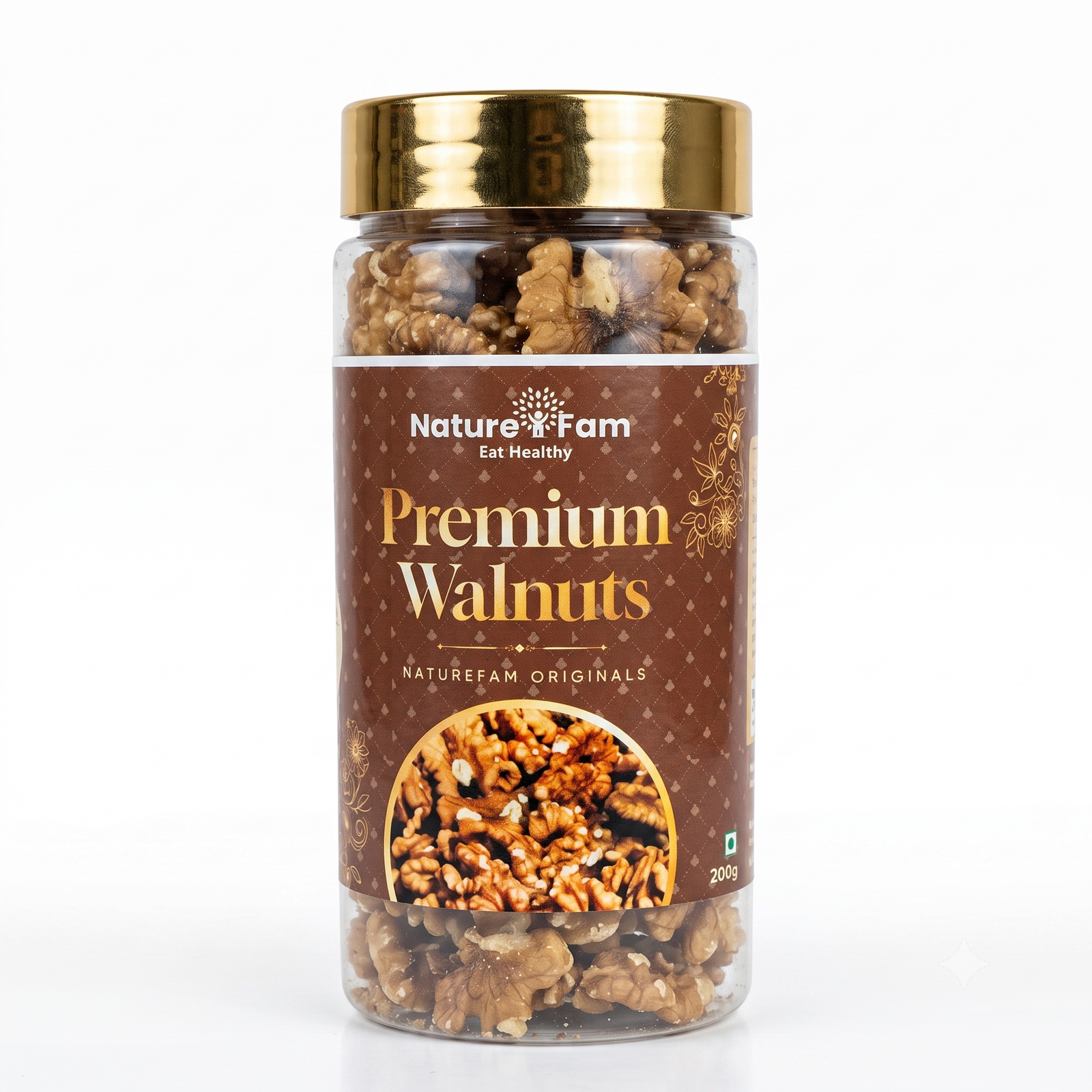 Naturefam Originals Walnuts – 200g Jar