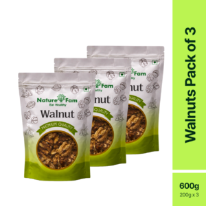Naturefam Walnuts Pack of 3x200g (600g)